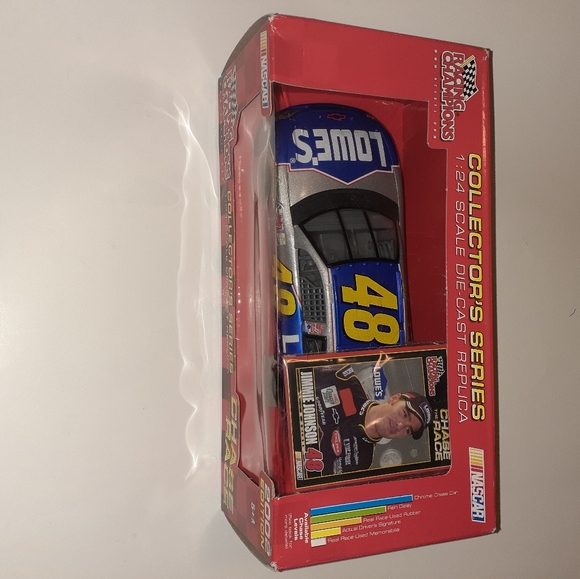 2002 Racing Champions NASCAR Jimmie Johnson Cup Rookie LowesChevy - Picture 2 of 5